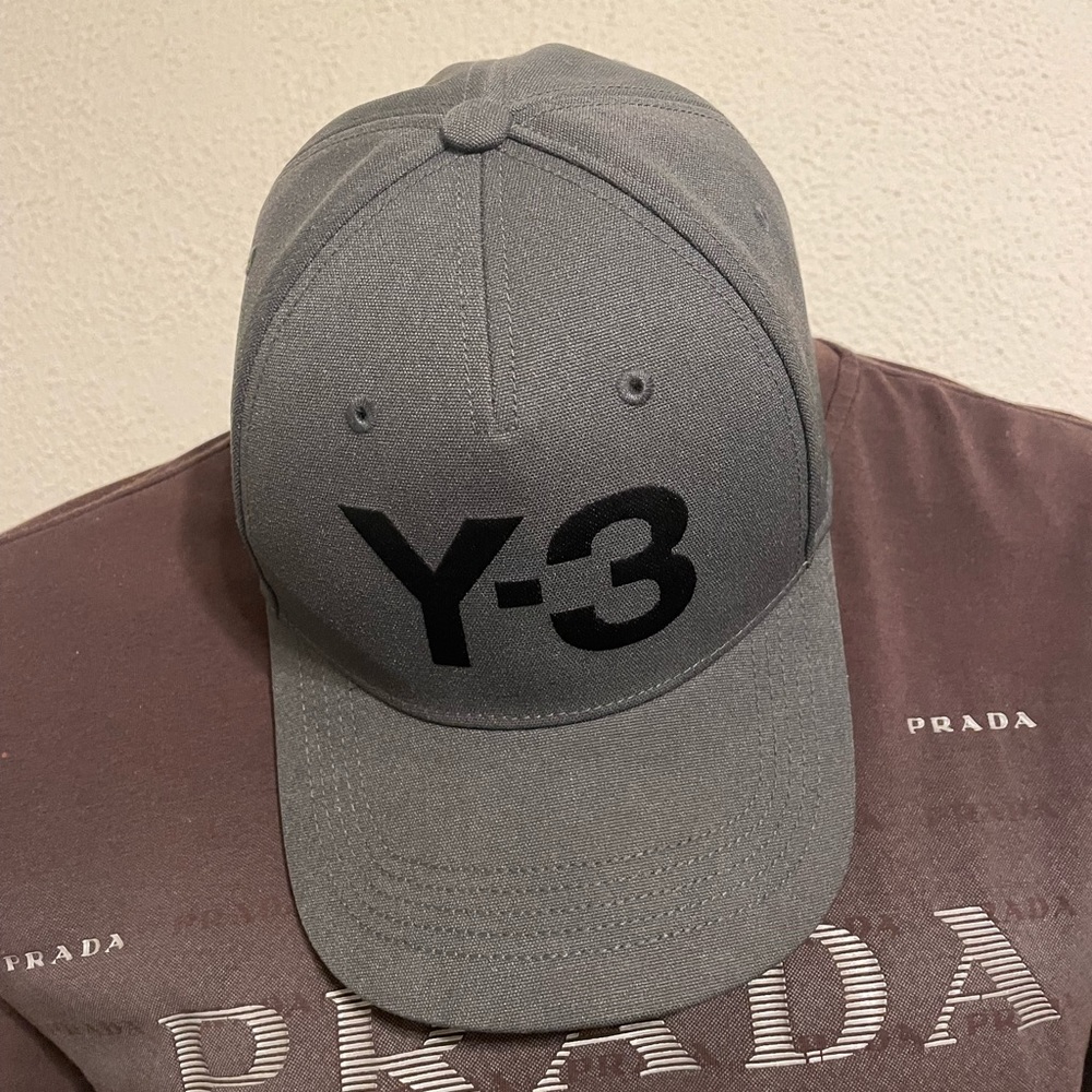 Y3 Adidas Logo Cap